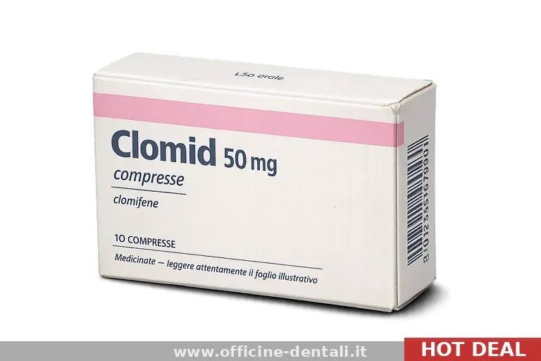 Acquistare Clomid 100mg miglior prezzo senza ricetta medica Italia
