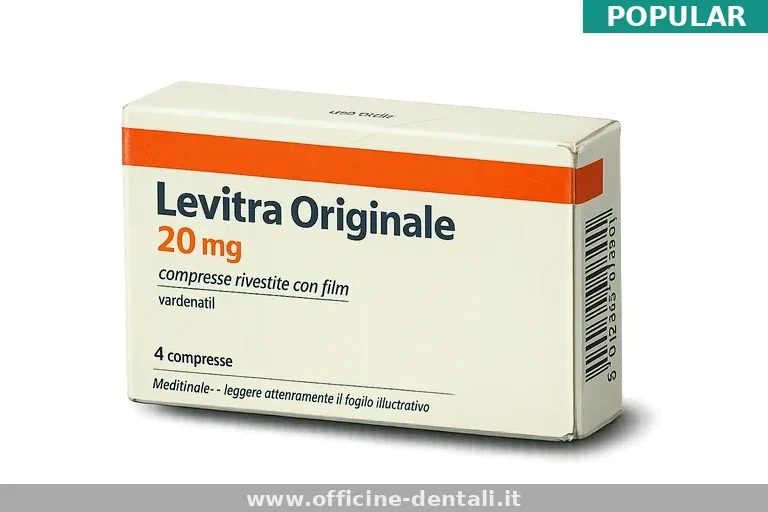 Comprare Levitra 20mg online in Italia — consegna rapida