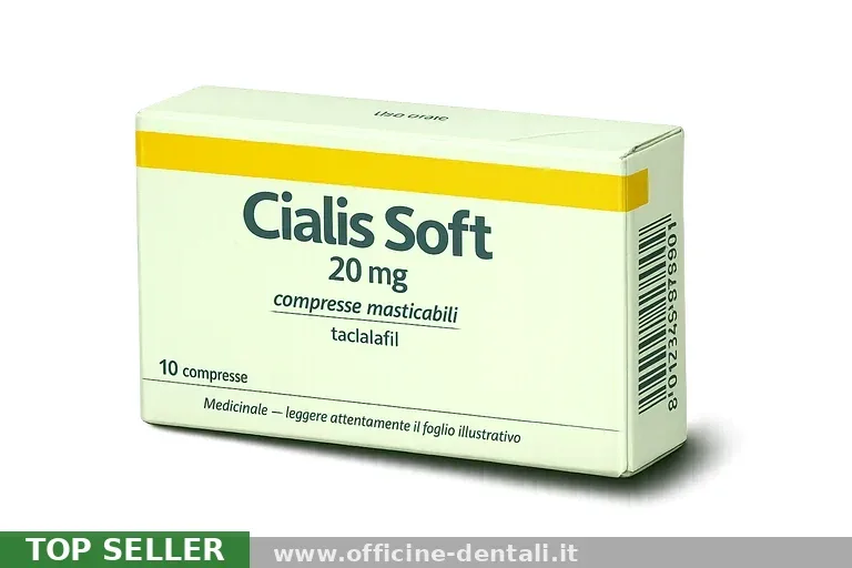 Comprare Cialis Soft 40mg online · prezzo da €1,13