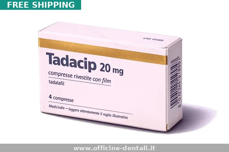 Comprare Tadacip 20mg online senza ricetta medica